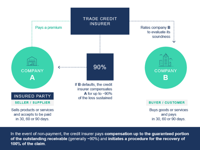How does trade credit insurance work